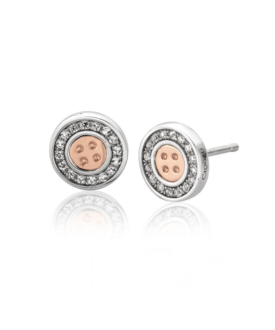 Image for Clogau Signature Button Stud Earrings