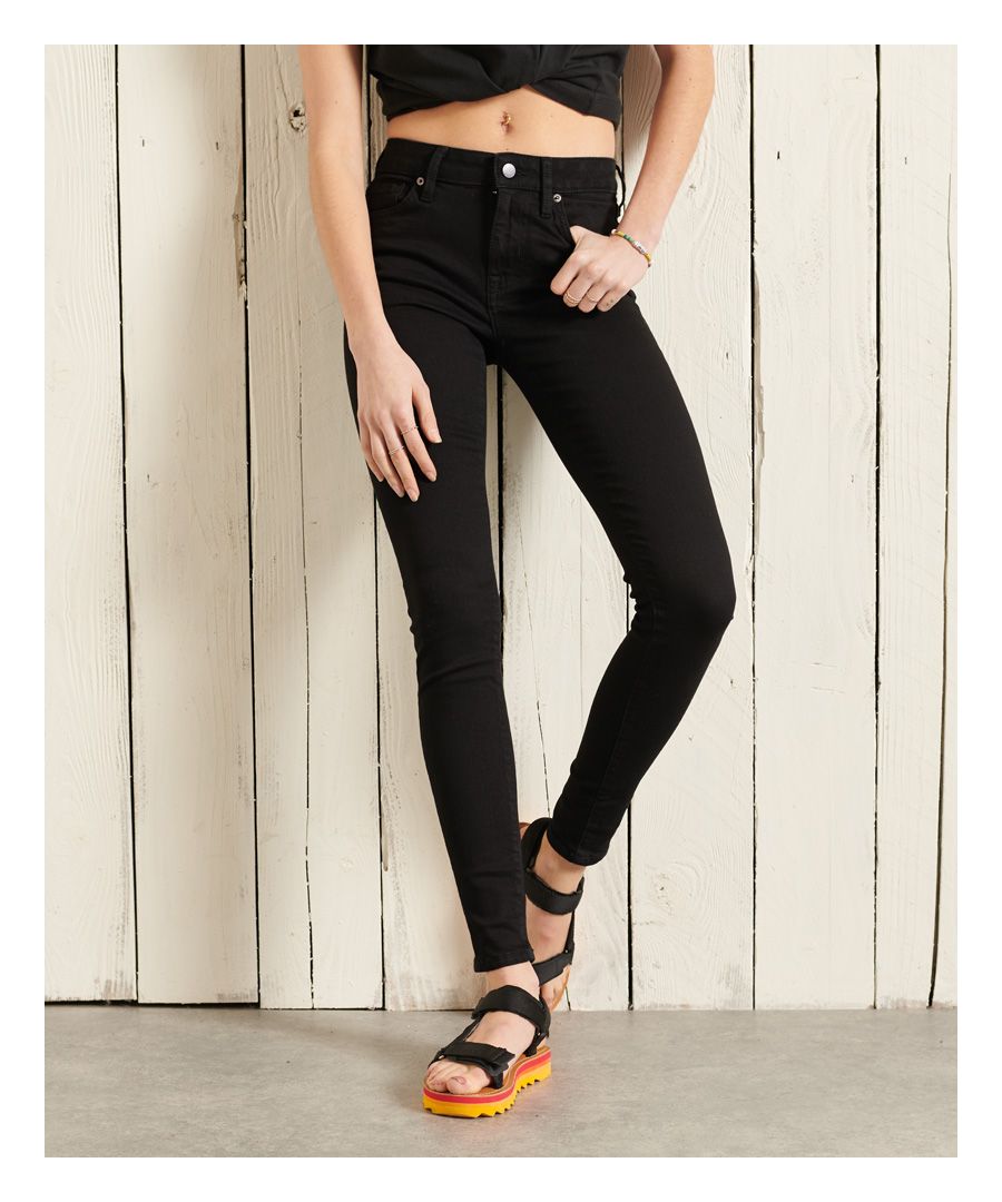 Image for Superdry Mid Rise Skinny Jeans