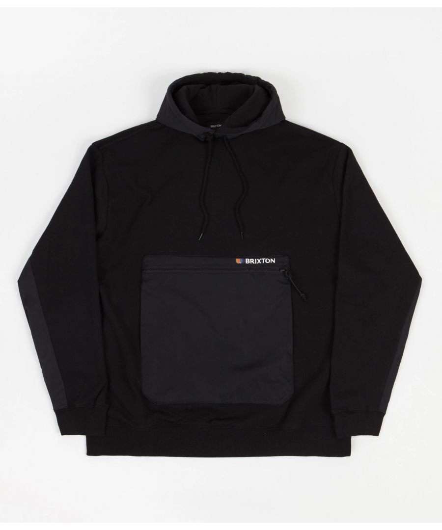 The Standard fit Alton Line X Hood puts a twist on the typical hood. With a patch pocket with zipper, DWR coating, and rubber weld print, you’ll be able to wear this rain or shine.
