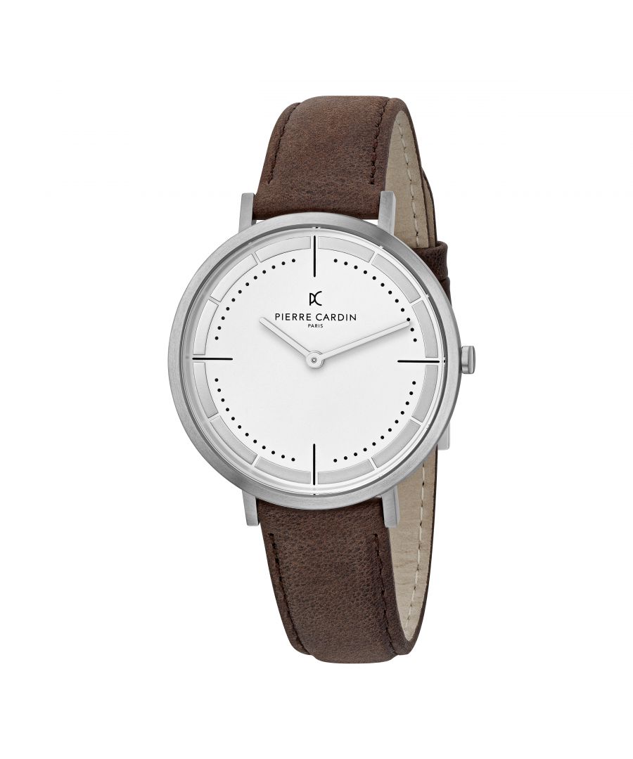 Pierre Cardin Belleville Park herenhorloge Bruin CBV.1026
