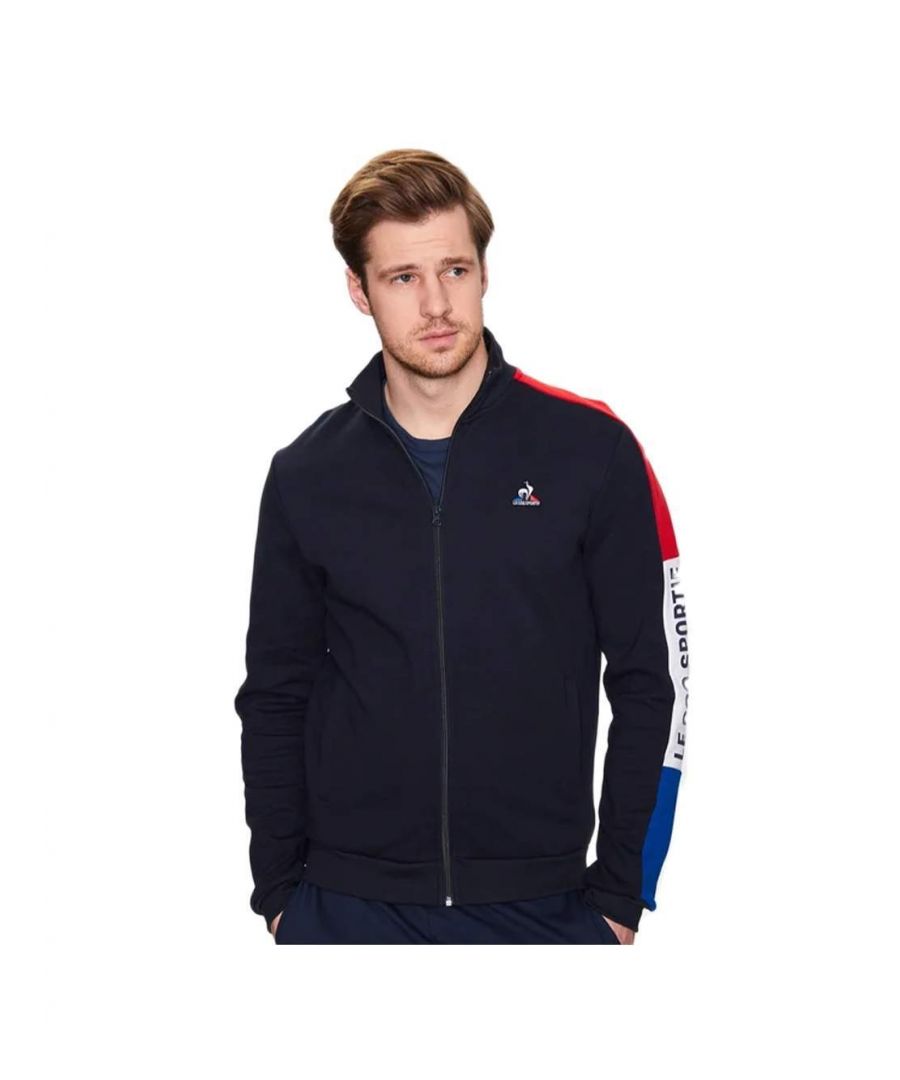 Le Coq Sportif driekleurensweatshirt voor heren