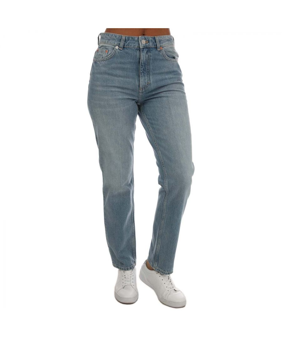 French Connection Palmira jeans met rechte pijpen voor dames, lichtblauw