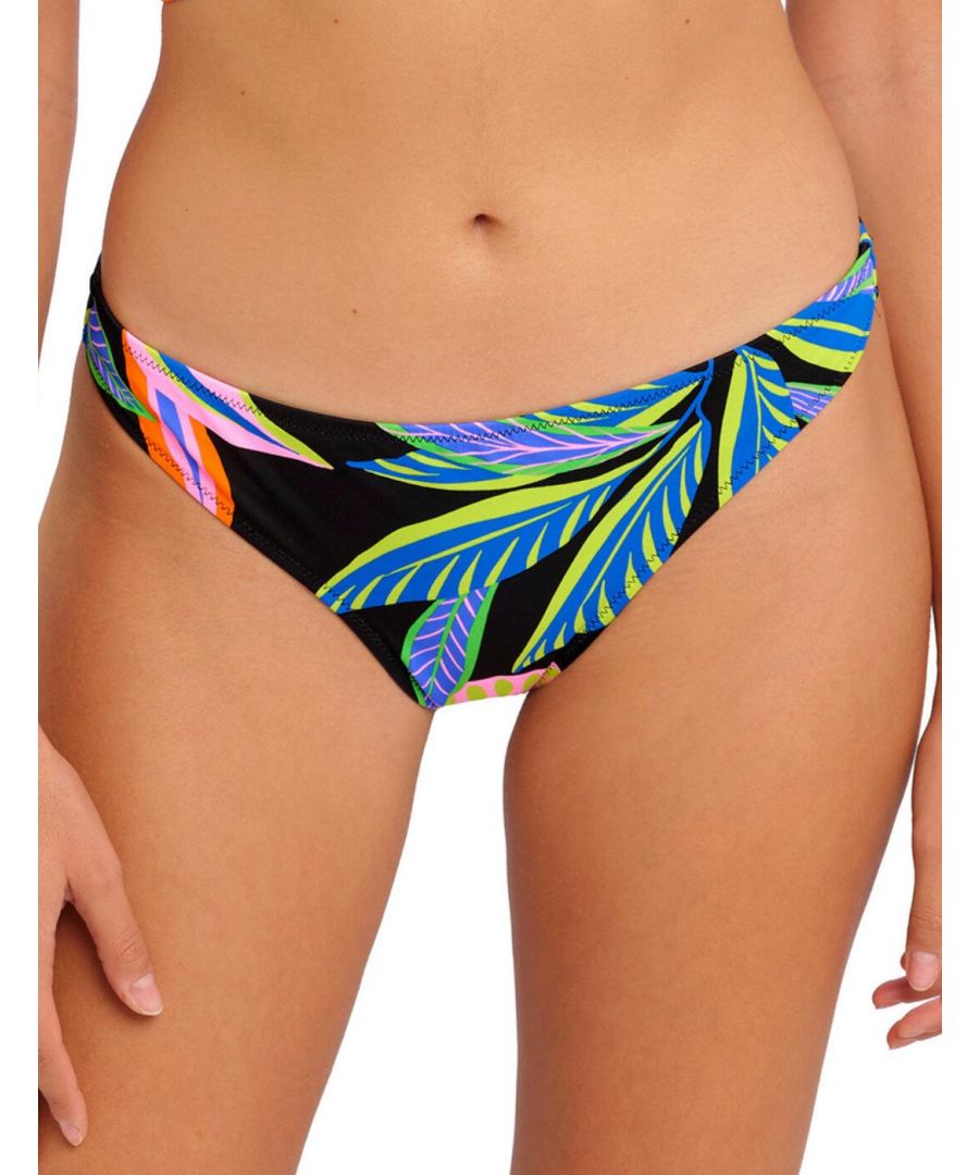 Freya Womens 204779 Desert Disco Brazilian Bikini Brief - Multicolour Elastane - Size 10 UK