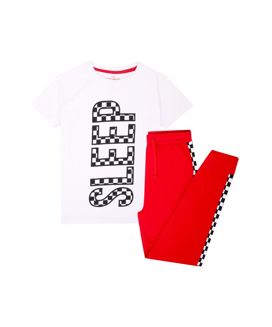 Image for Cotton 'Checkered' Pyjama Set