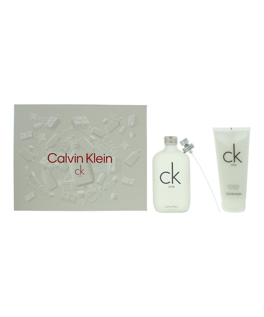 Calvin Klein design house launched CK One in 1994 as a citrus aromatic fragrance for women and men. CK One is a defining aroma in perfume making and breathed new life into citrus and marine fragrances while reinventing the unisex perfume. Calvin Klein CK One has a clean honest fragrance with a liberating point of view a refreshing and intimate combination of glow and sensuality to be shared by everyone. CK One notes consist of pineapple and green notes with mandarin orange papaya and bergamot followed by cardamom and lemon with nutmeg violet and orris root. A flower bouquet of jasmine lily-of-the-valley and rose enriched with sandalwood amber and musk complete this unique composition with a touch of cedar and oakmoss. This popular unisex fragrance is recommended for daytime wear.