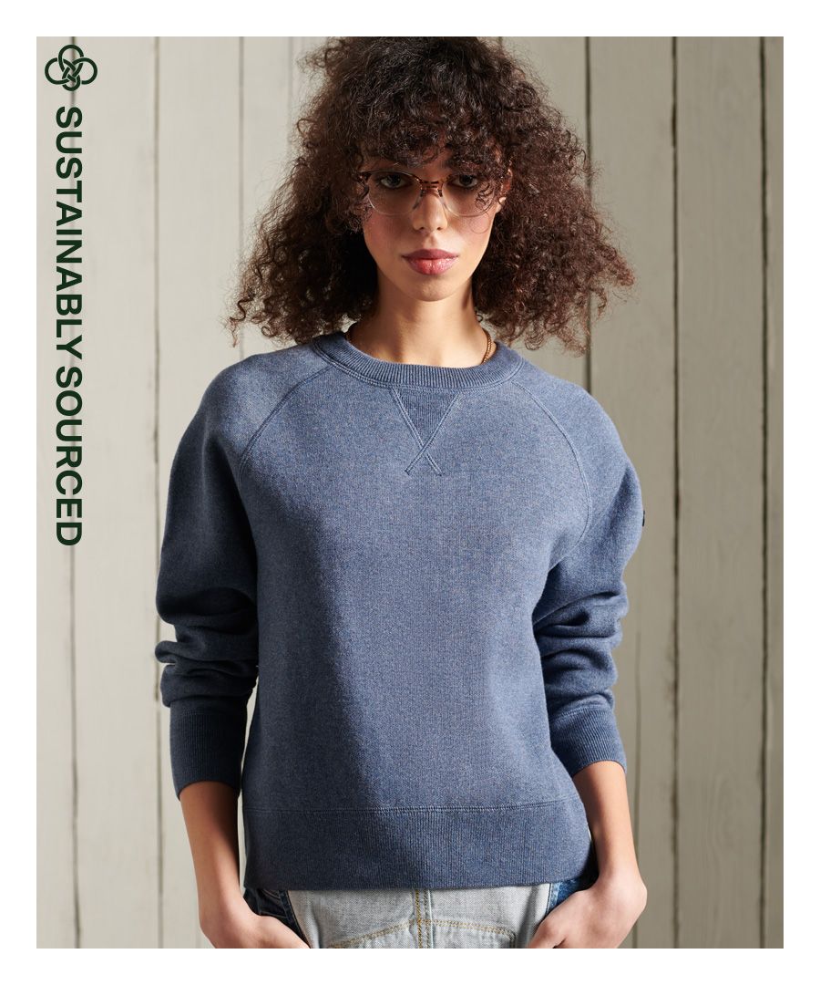 Image for SUPERDRY Core Organic Cotton Crew Jumper