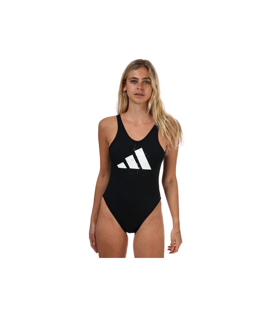 Image for Women's adidas Graphic Leotard in Black