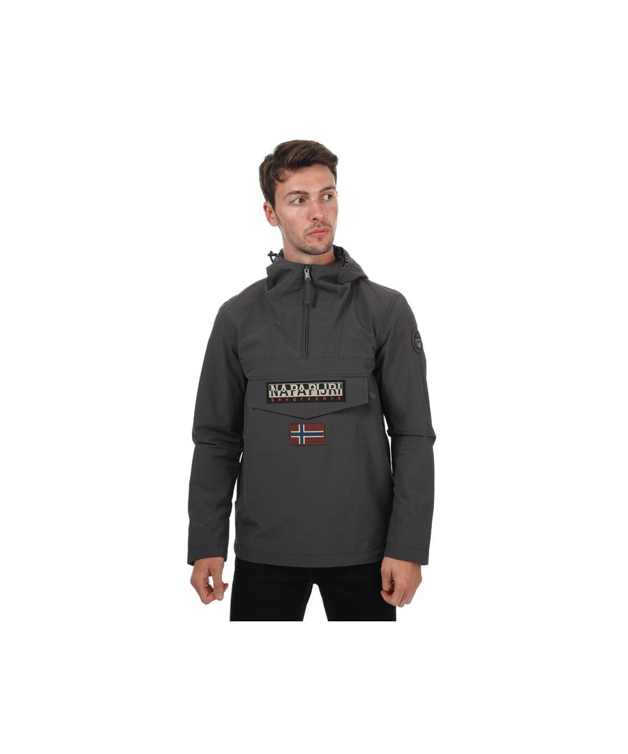 Men's Napapijri Rainforest Jacket in Navy