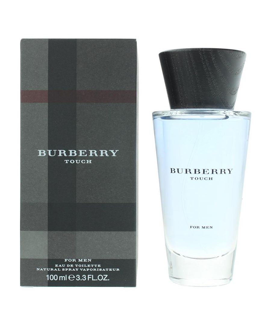 Touch for Men by Burberry is a Woody Floral Musk fragrance for men. Touch for Men was launched in 2000. Top notes are Violet Leaf, Artemisia and Mandarin Orange; middle notes are White Pepper, Cedar and Nutmeg; base notes are White Musk, Tonka Bean and Vetiver.