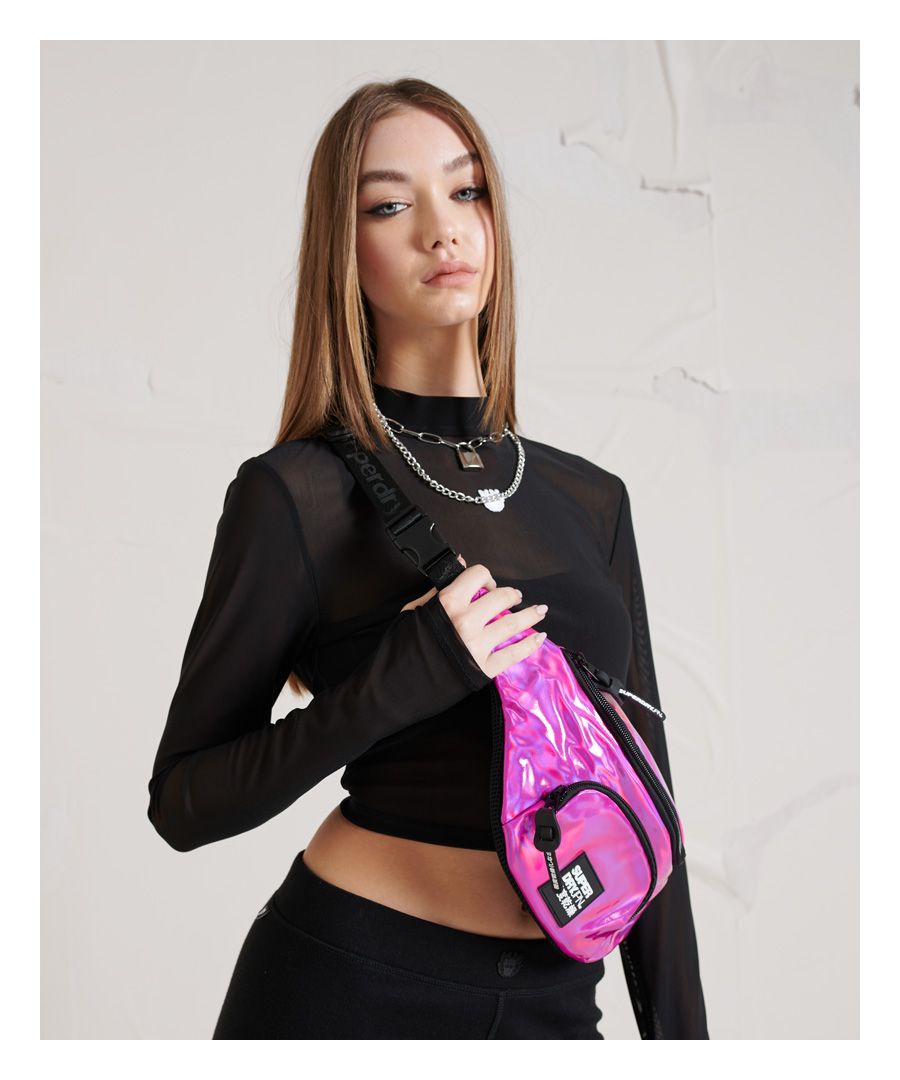 Superdry Womens Metallic Bum Bag - Pink - One Size