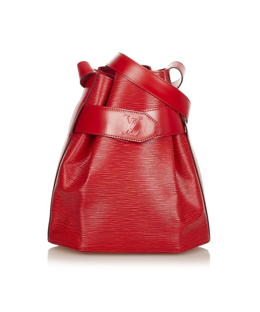 Image for Vintage Louis Vuitton Epi Sac dEpaule Red