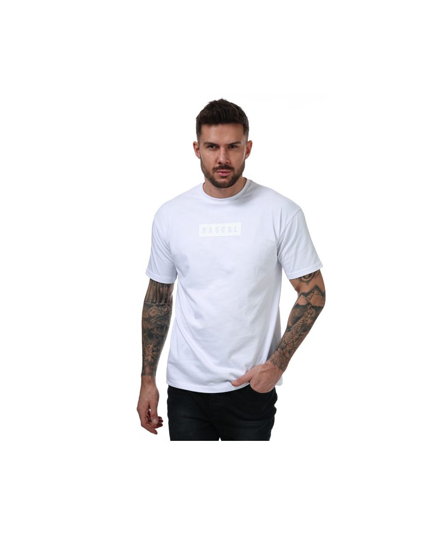 Rascal Dimension T-shirt voor heren, wit