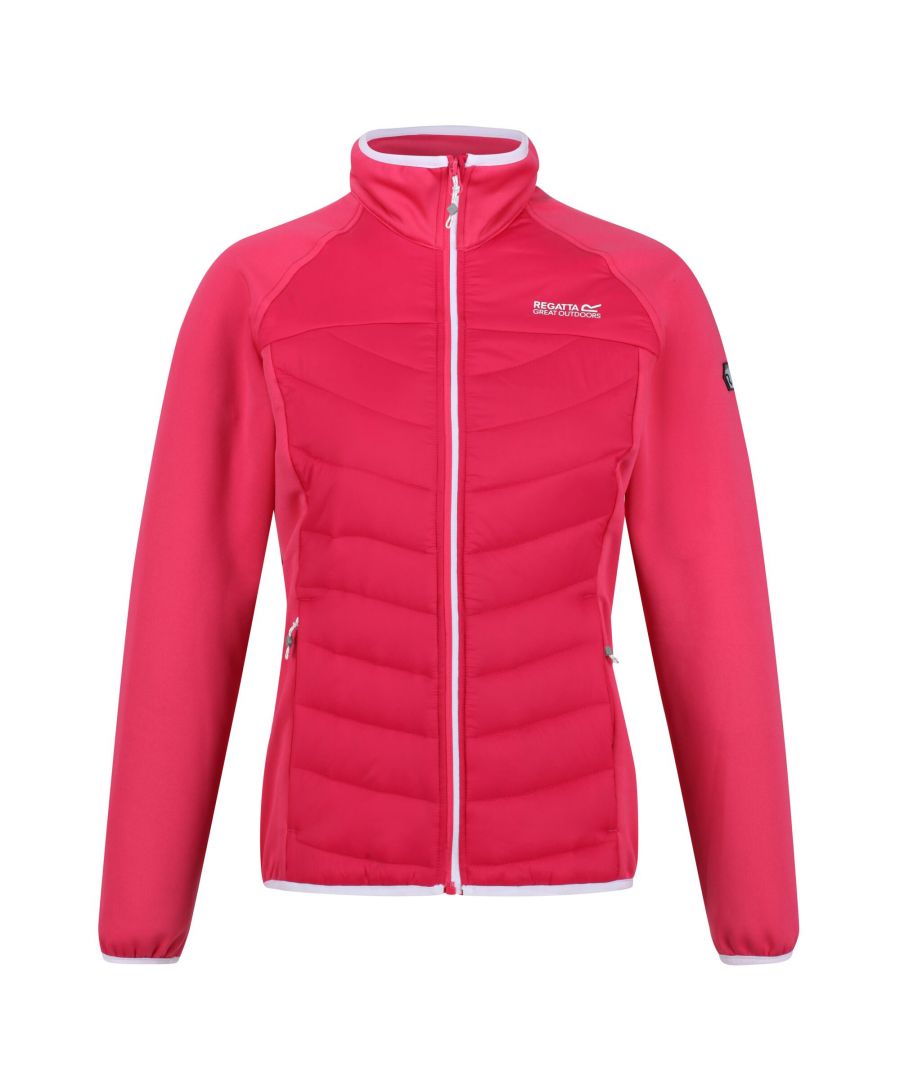 Image for Regatta Womens/Ladies Clumber II Hybrid Insulated Jacket (Rethink Pink)