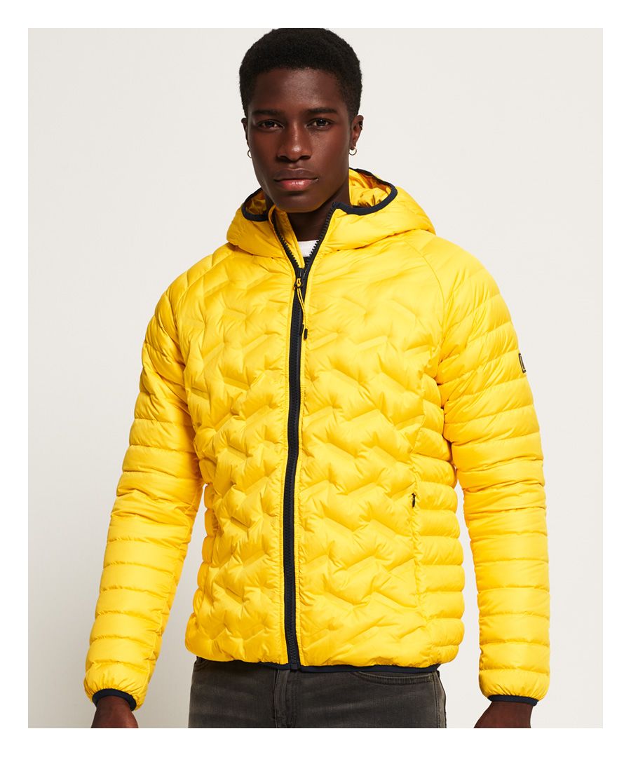 Image for Superdry Down Radar Mix Quilted Jacket