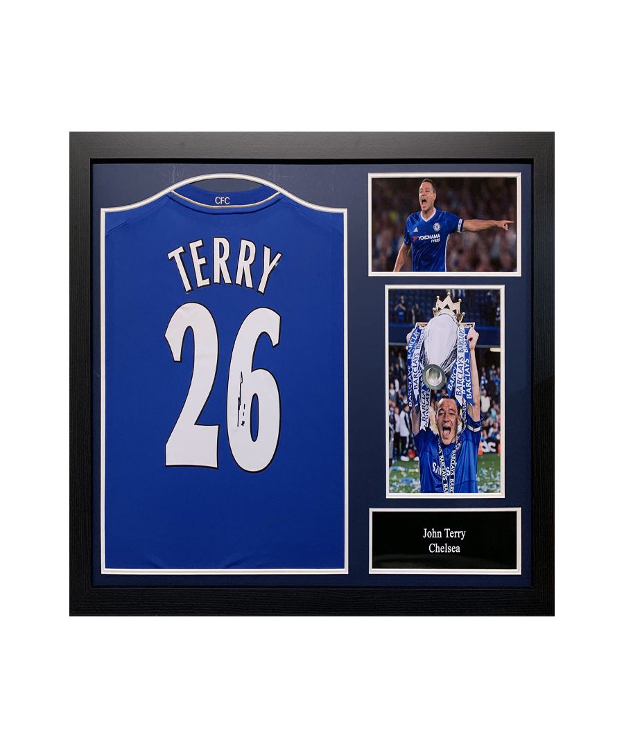 Image for All Star Signings John Terry Signed Shirt Multi Colourin Multi Colour