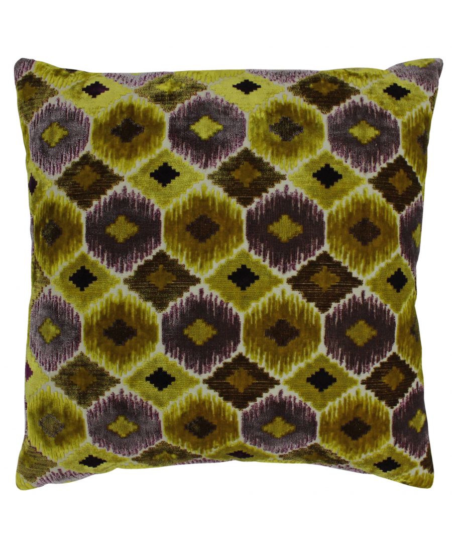 Riva Home Ares Polyester Filled Cushion - Yellow Size 55cm (w) x (l)