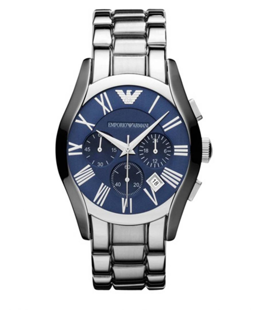 Men's Emporio Armani Watch AR1635 made from stainless steel. This model features a date function and has a Japanese Quartz movement. EAN 4051432642616