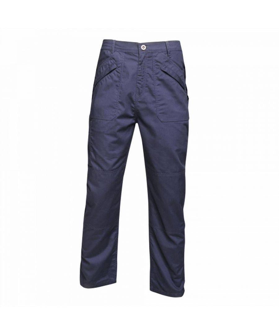  Mens Original Action Waterproof Trousers - Regular - Navy - Size 32 (Waist)