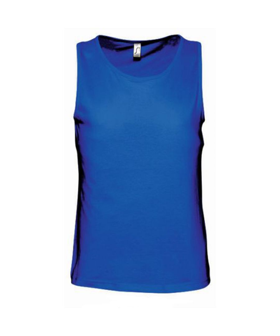 Image for SOLS Mens Justin Sleeveless Tank / Vest Top (Royal Blue)