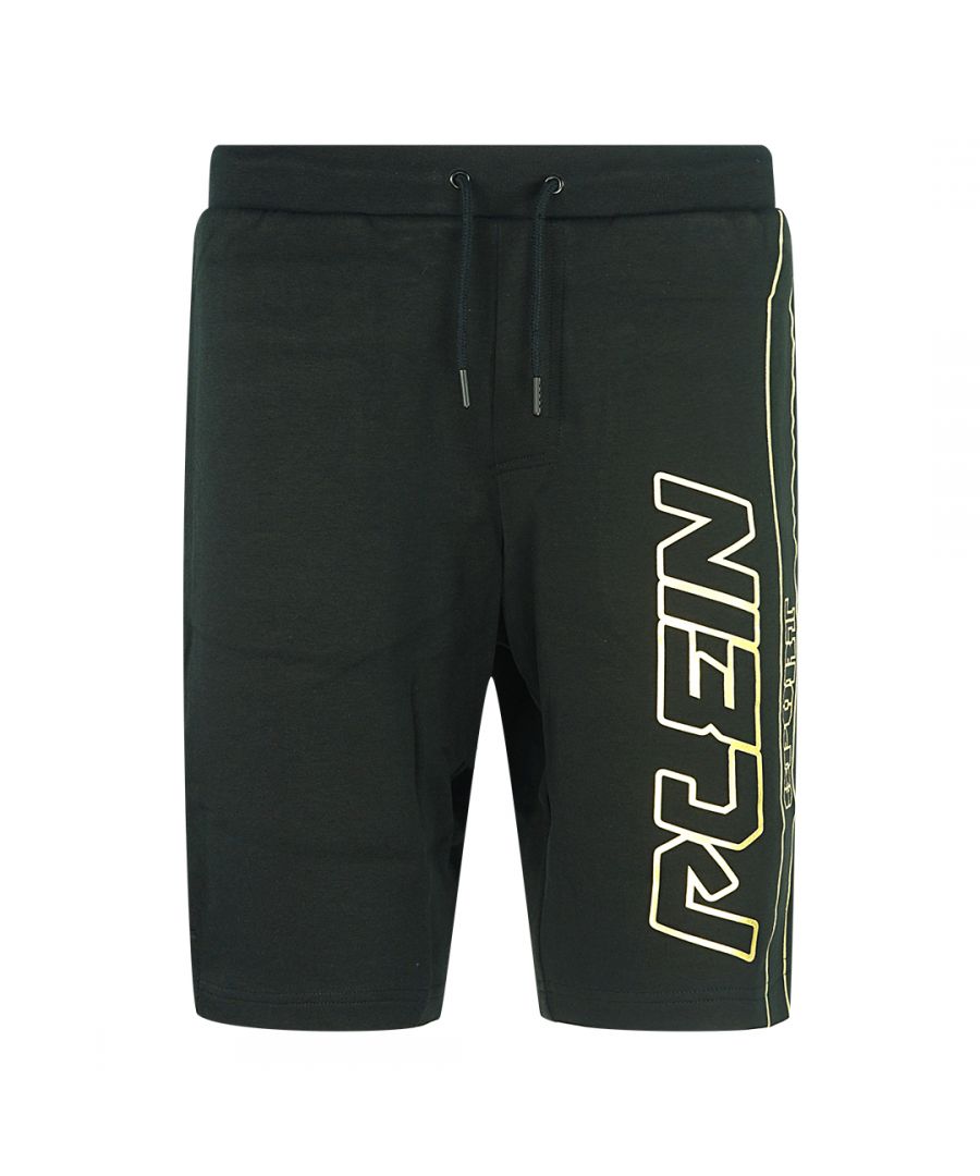 Philipp Plein Stencil Logo Black Shorts. Philipp Plein Sport Black Shorts. 51% Cotton 49% Polyester. Large Plein Branding On Sides. Drawstring Ties. Style Code: PCPS602 99