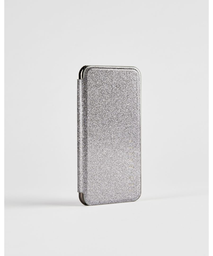 Image for Ted Baker Kazaal Glitter Iphone X Case, Gunmetal