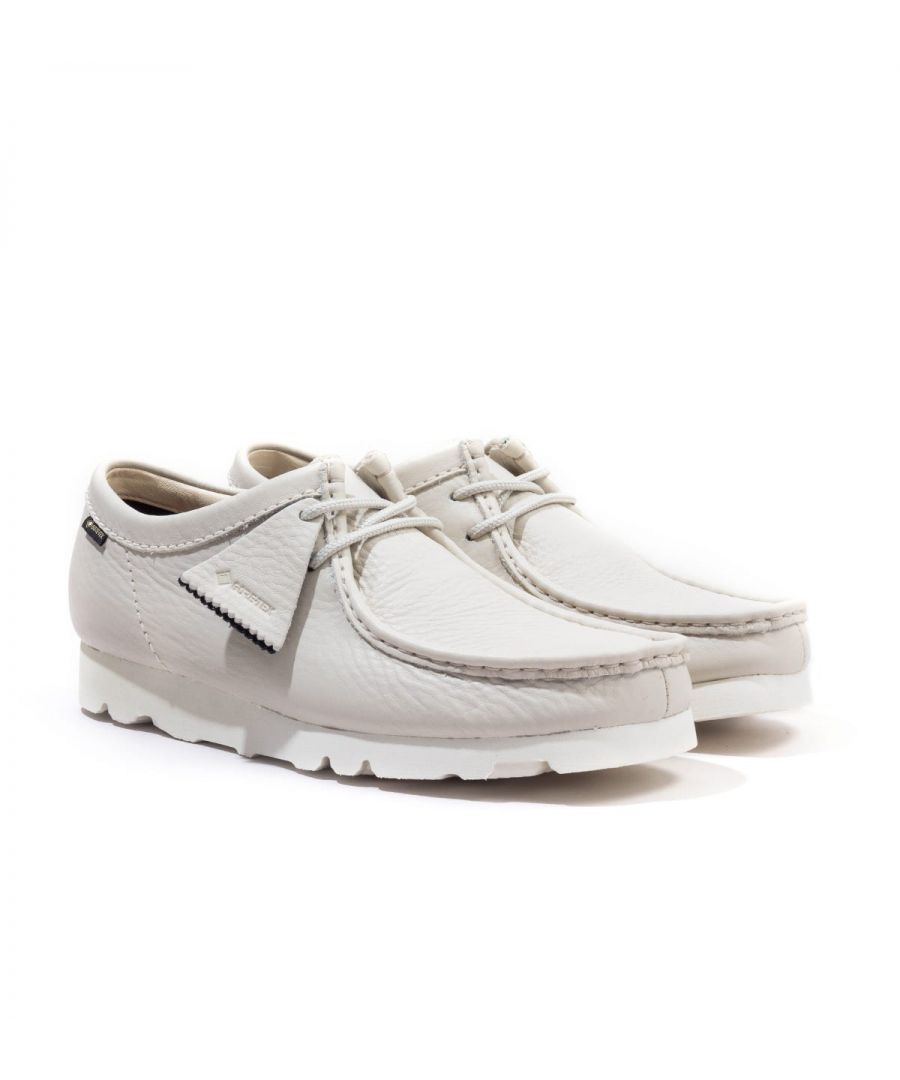 Clarks Originals Wallabee GTX schoenen voor heren, wit