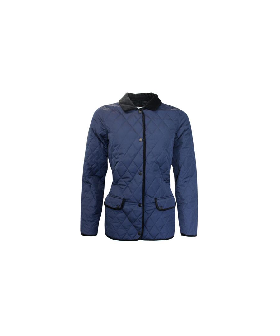 Vans Off The Wall OTW Hollygraph Jack Quilted Jacket Womens Blue 3MWIND P4B
