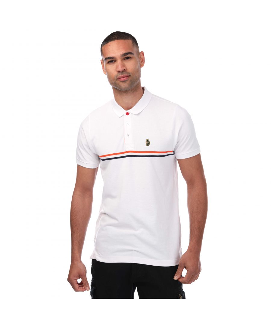 Luke 1977 Plantos poloshirt voor heren, wit