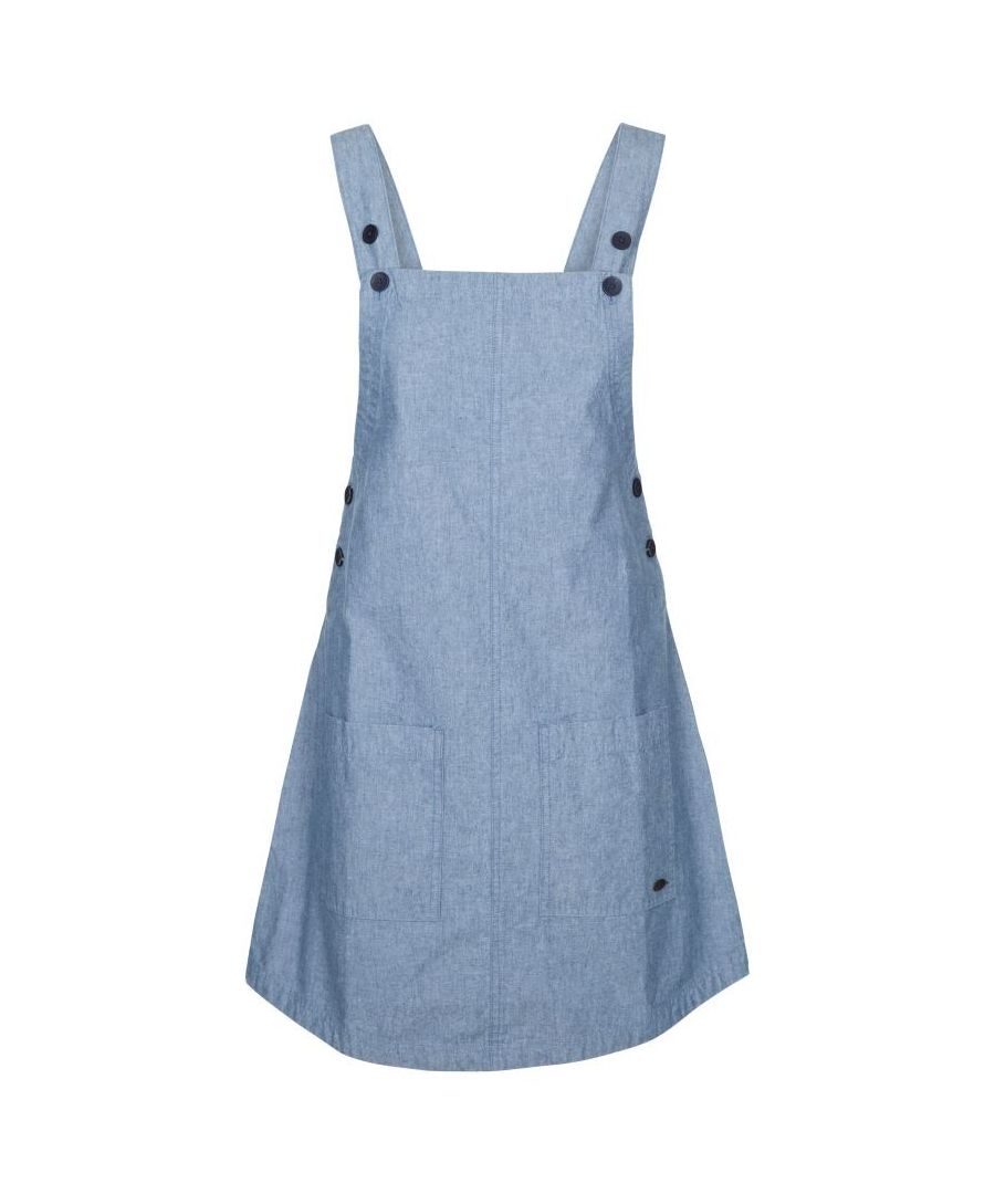 Trespass Women's Twirl Casual Dress|Size: XXL|light blue