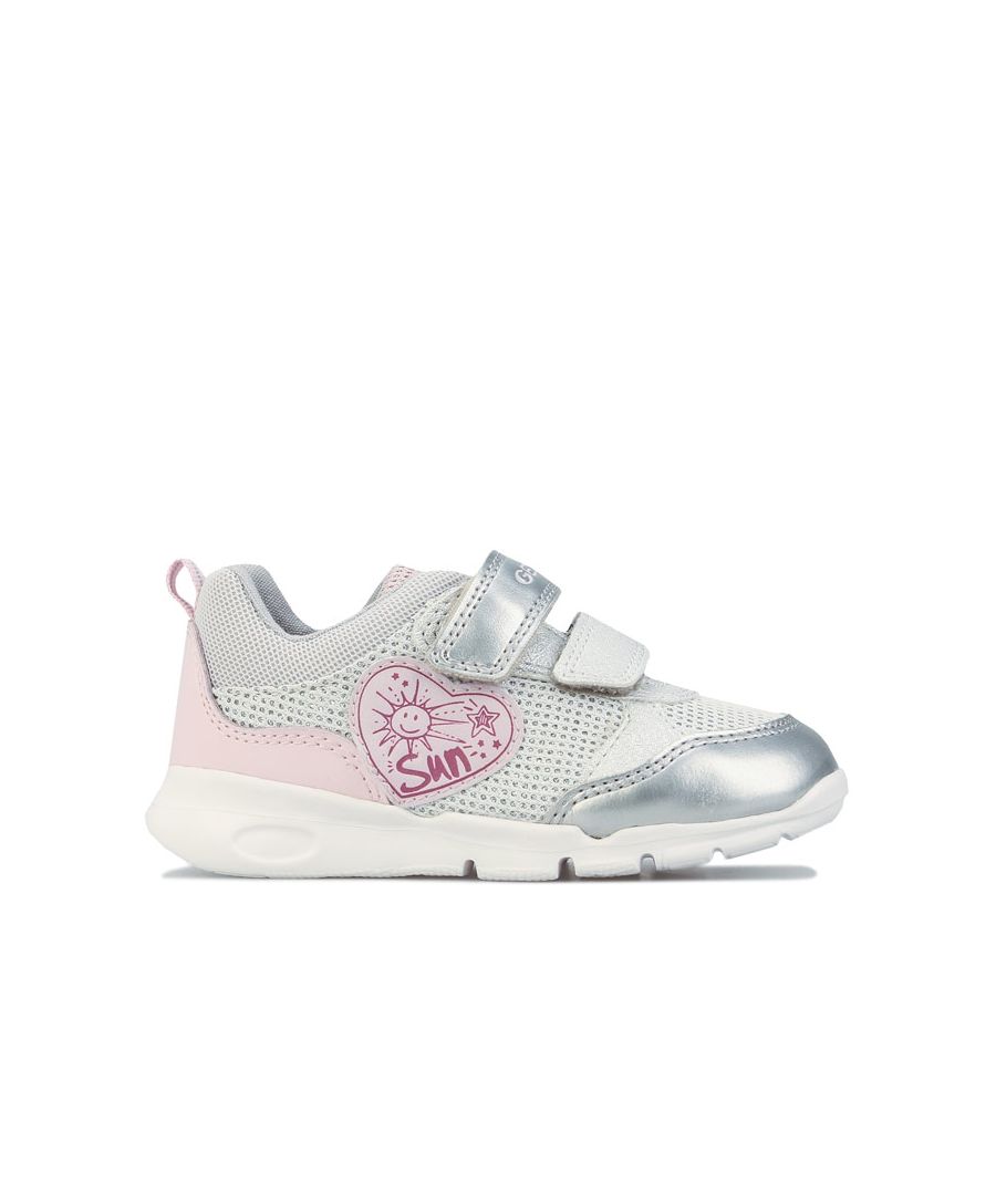Image for Boy's Geox Infant Runner Trainers in Silver