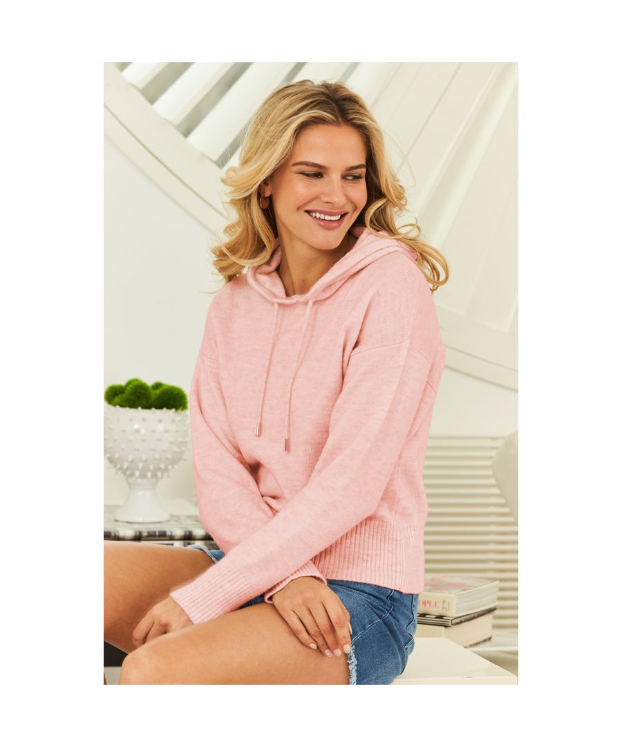 REASONS TO BUY: The hoodie just got cosierComfy knitted fabricClassic drawstring hoodFor lounging at home or chilled weekend plansUp the comfort factor with leggingsTake it into summer with denim shorts