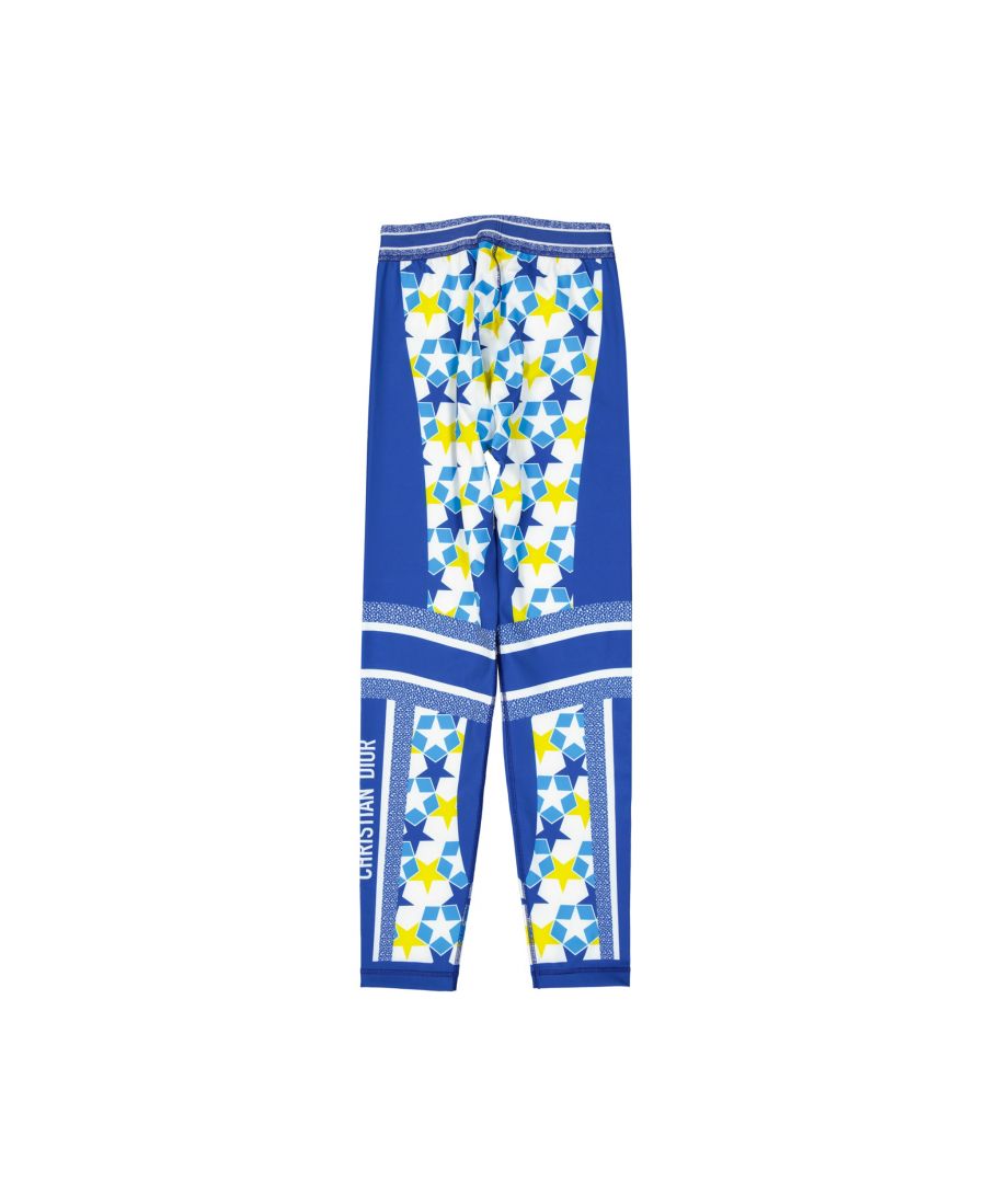 - Composition: 80% Polyester 20% elastane - Elastic waistband - Patterned with star - Contrast logo detail - Machine wash (delicate) - Made in Italy - MPN 213P03A4077_5825 - Gender: WOMEN - Code: PNT CD 2 LI 01 O45 S3 T