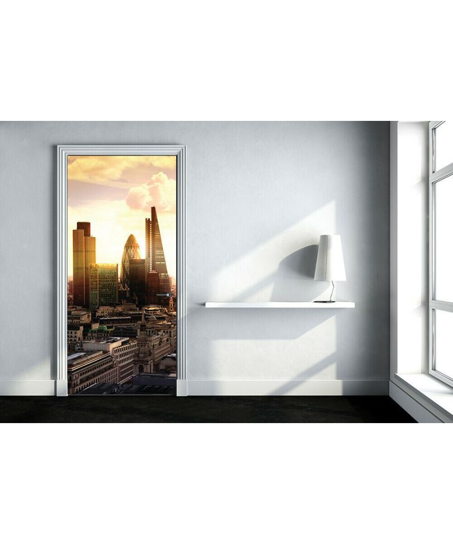 Peaceful Self-Adhesive Door Mural Sticker For All Europe Size 90Cm X 200Cm