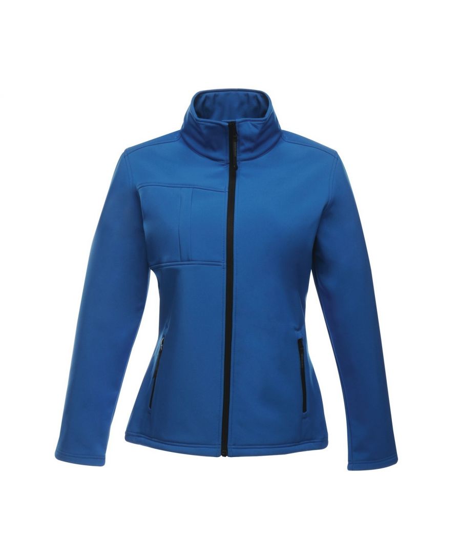 Regatta Professional Womens/Ladies Octagon II Waterproof Softshell Jacket - Blue - Size 12 UK