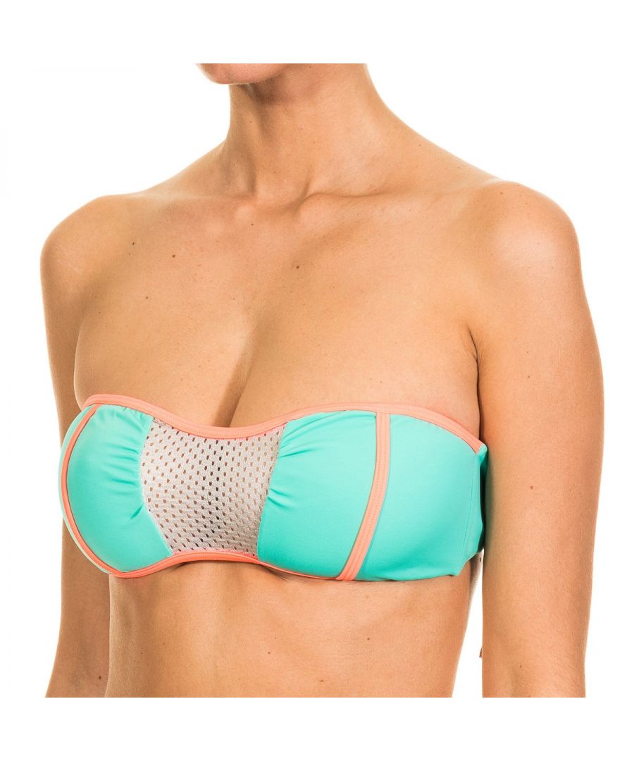 Diesel Womens BFB-Doly Top cups without foam bra 00CTWA-0WACP woman - Multicolour - Size 32B