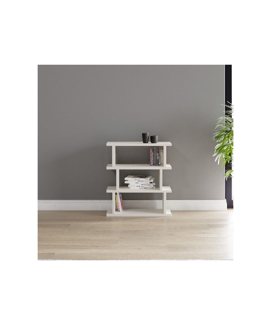 This stylish and functional coffee table is the perfect solution to furnish your living area and keep your magazines and small items tidy. Easy-to-clean, easy-to-assemble kit included. Color: White | Product Dimensions: W54xD22xH60 cm | Material: Melamine Chipboard | Product Weight: 8,5 Kg | Supported Weight: 20 Kg | Packaging Weight: 10,7 Kg | Number of Boxes: 1 | Packaging Dimensions: W64,5xD33xH18 cm.