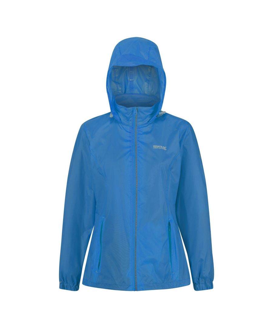 Regatta womens/ladies corinne iv waterproof jacket (sonic blue)