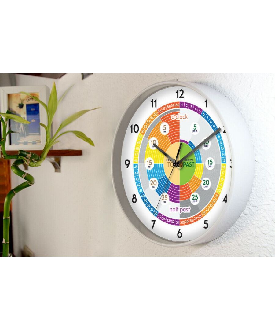 Image for Walplus 25cm Tell the time Children Clock wall clock modern, wall clock children