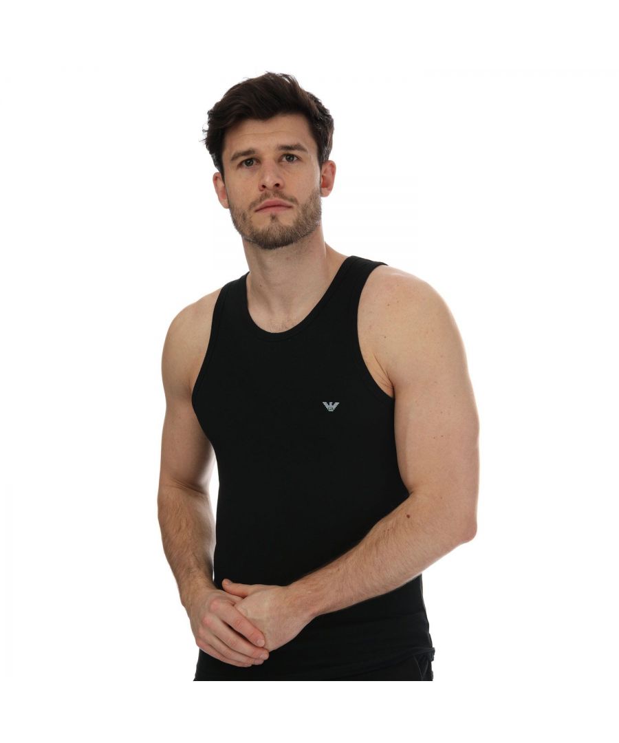 Image for Men's Armani Vest in Black