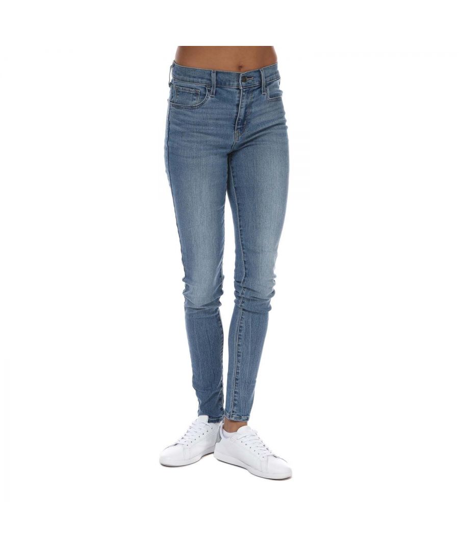 Denim Levi's 720 superskinny jeans met hoge taille voor dames
