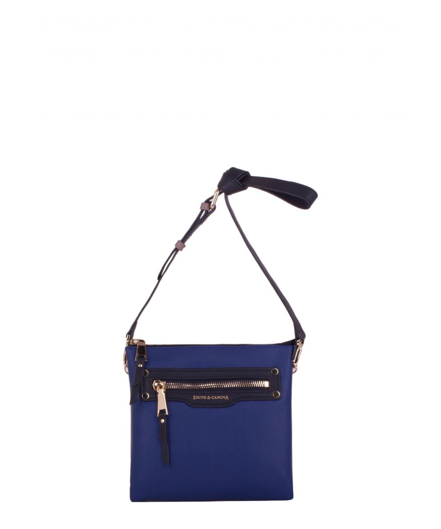 Image for SMOOTH LEATHER STRUCTURED CROSSBODY BAG