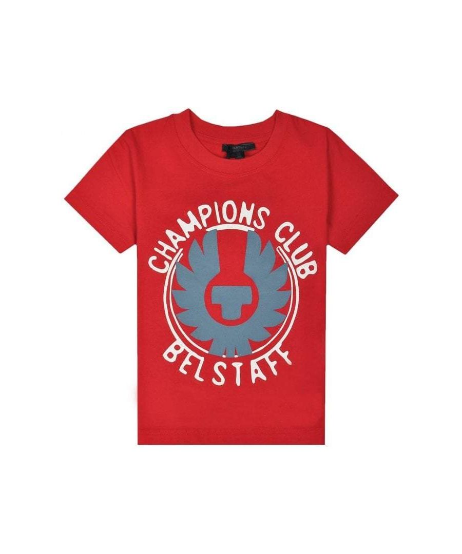 Image for Belstaff Boys Hanway Champion T-Shirt Red