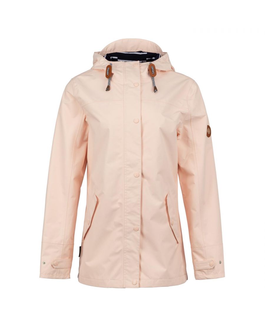 Image for Gelert Womens Ladies Coast Waterproof Hooded Jacket Splasher Front Pockets