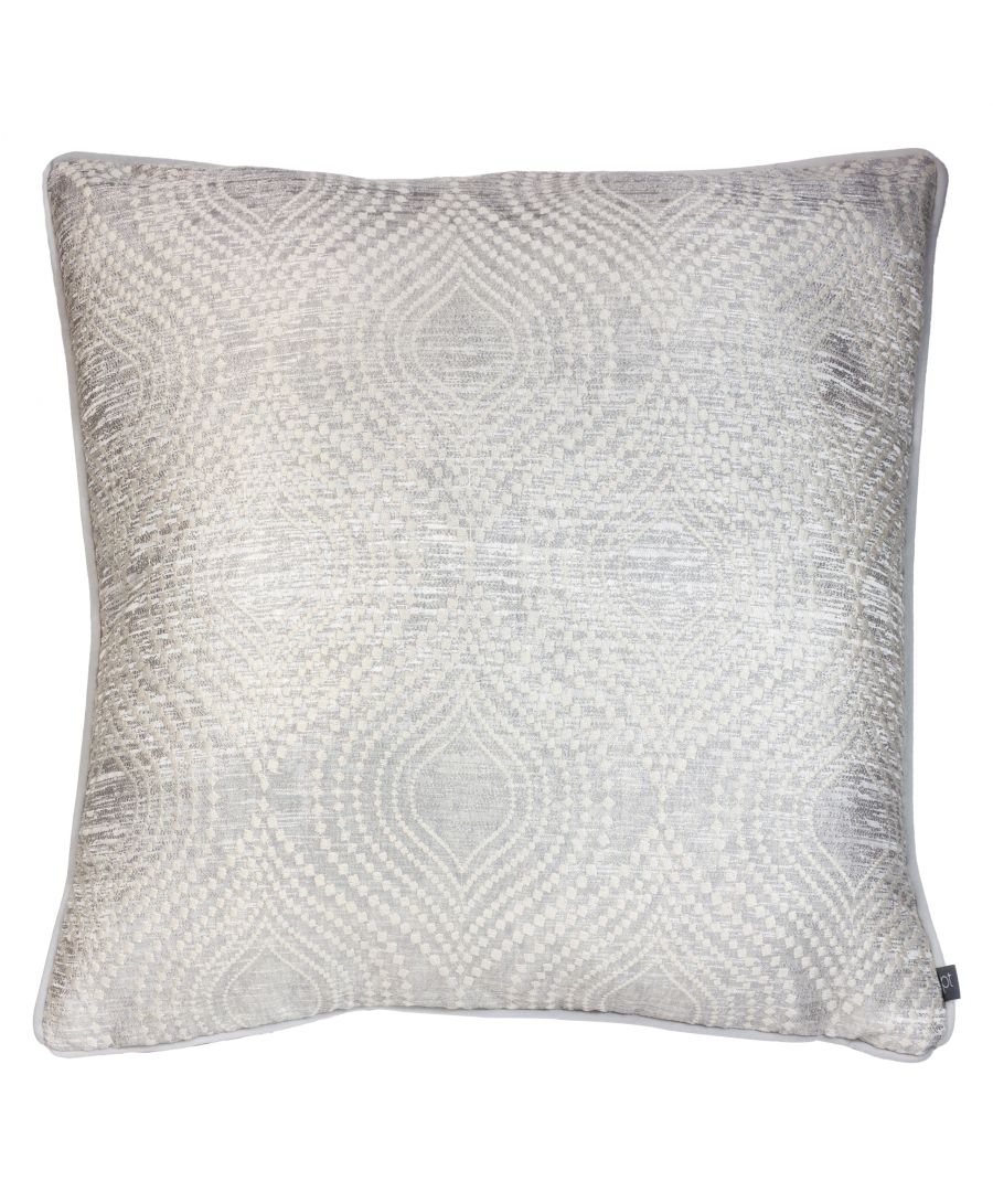 Distinguished with a subtle sheen, this cushion is extremely versatile and would compliment many interior schemes. Dry clean only.