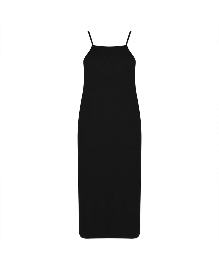 Image for Firetrap Womens Ribbed Square Neck Dress