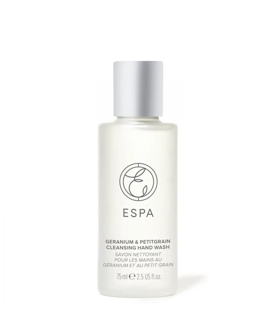 A daily hand wash with a mild Coconut-derived cleanser that gently, yet effectively cleanses for beautifully refreshed, delicately fragranced skin. Infused with a luxurious blend of pure essential oils, including Geranium and Petitgrain, combined with a Sugar Beet-derived moisturising extract to leave skin feeling soft and conditioned.