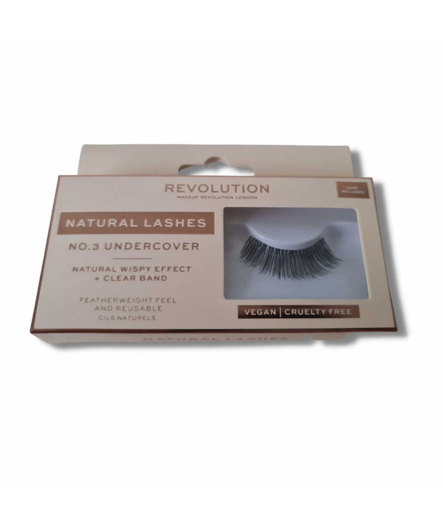 Image for Makeup Revolution London Natural Wispy Effect Lashes with Glue - Parent