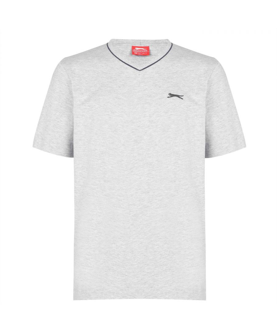 Mens Slazenger Soft Short Sleeves Crew Neck Lawton T Shirt Sizes from XXL to 5XL