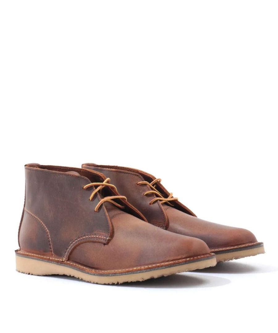 Red Wing 3322 Weekender Chukka hoge schoenen voor heren, bruin