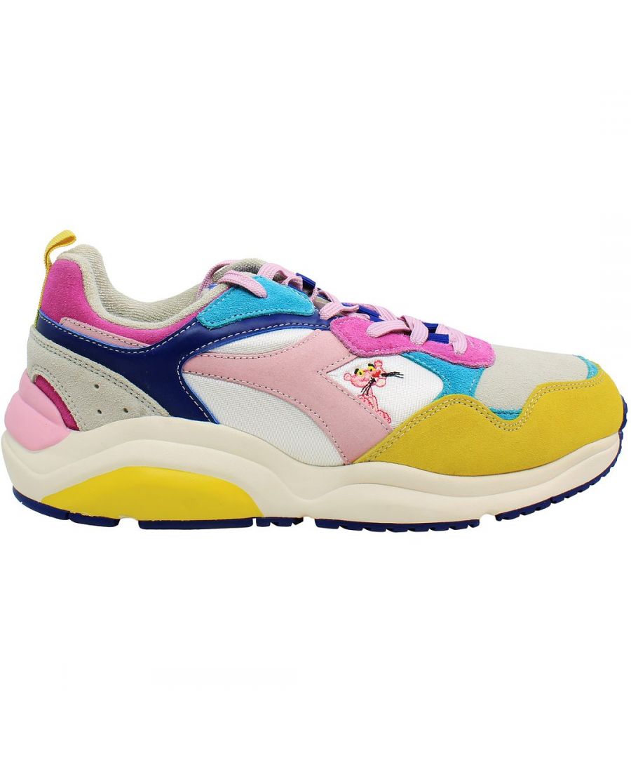 Diadora LC23 Whizz Run Mens Multicoloured Trainers - Multicolour - Size UK 11.5